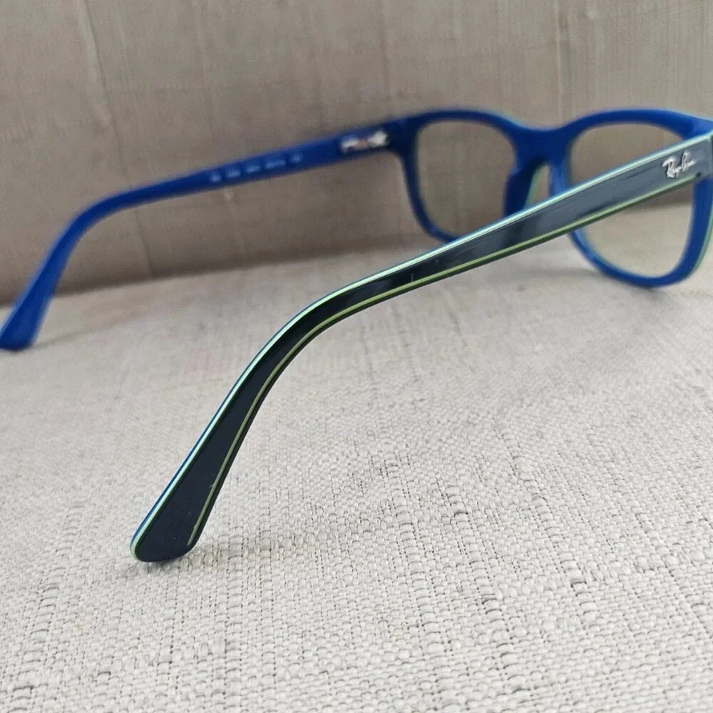 Ray-Ban Youth Kids Glasses Frame Eyewear Black/Blue Tone Eyeglasses RB1536